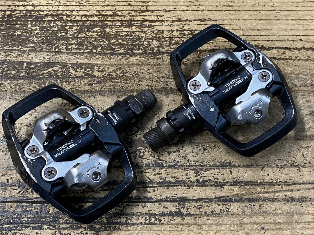 JT830 シマノ SHIMANO PD-ED500 ビンディングペダル SPD ※傷スレ