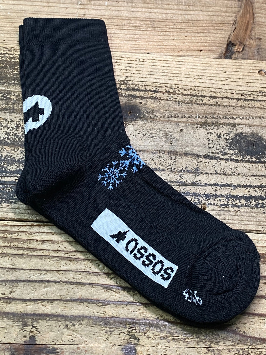 JQ189 アソス assos winterPlusSocks サイクルソックス 黒 2