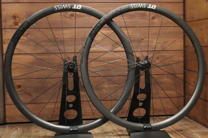 DT SWISS PRC 1400 SPLINE DB 35 カーボン チューブレス ホイールセット シマノ12/11S ワイドリム 18C 【東京南麻布店】