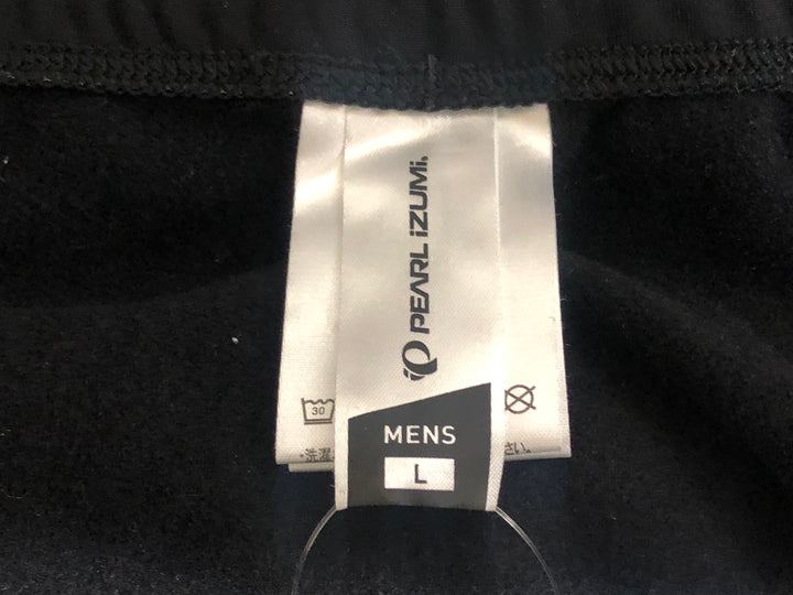KJ830 パールイズミ PEARL iZUMi レーサータイツ 黒 MEN'S L 裏起毛 3DR
