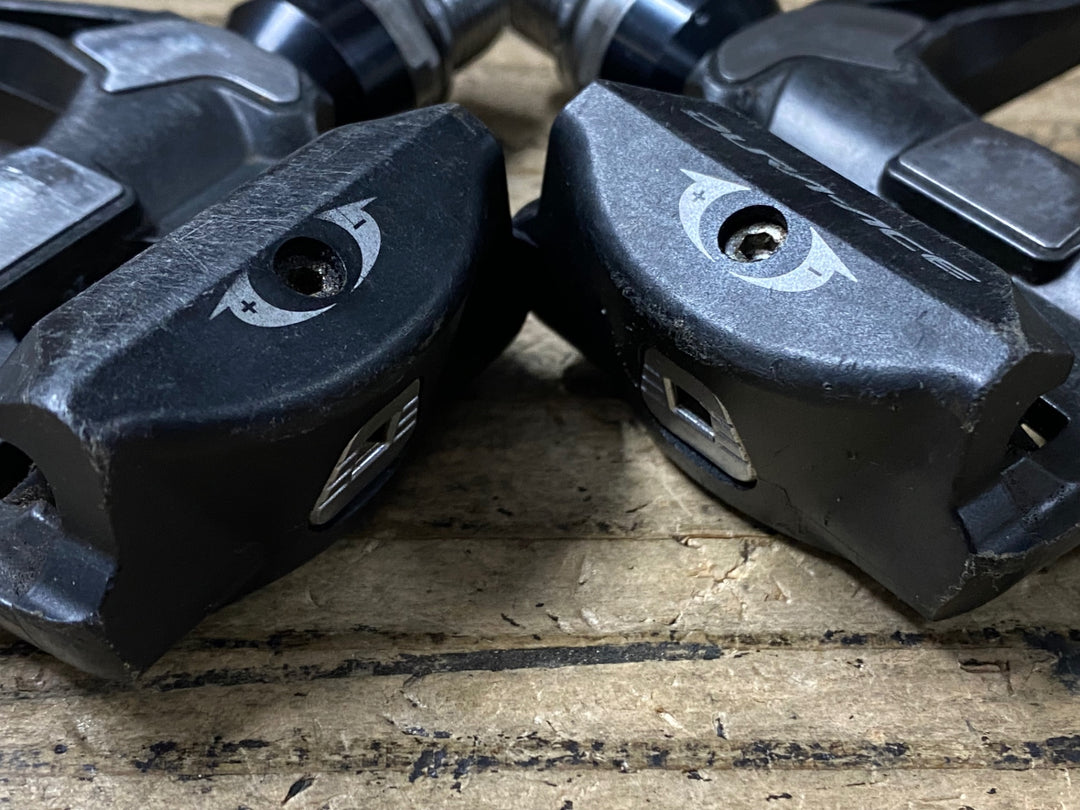 KL517 シマノ SHIMANO デュラエース DURA-ACE PD-R9100 ビンディングペダル SPD-SL ※左ペダルプレート欠品
