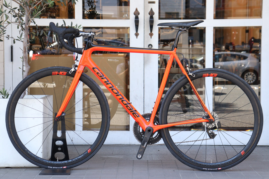キャノンデール CANNONDALE スーパーシックス エヴォ SUPERSIX EVO Hi-Mod 2017モデル 56サイズ スラム レッド e-Tap 11S 電動 カーボン ロードバイク 【横浜店】