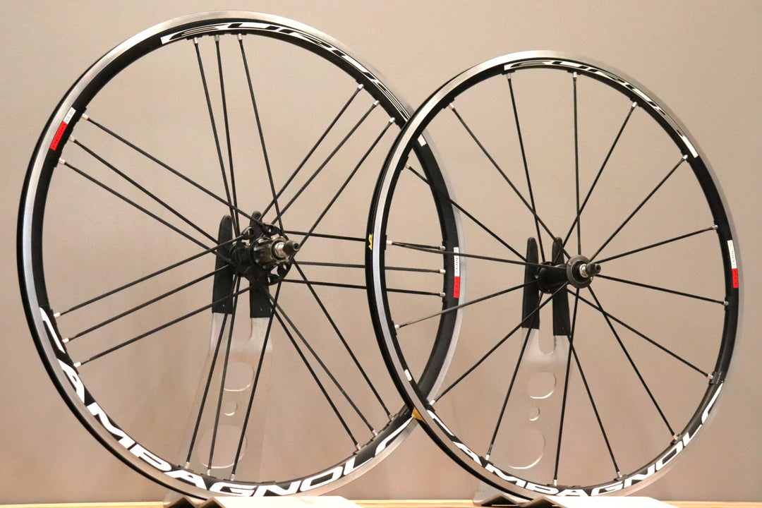 カンパニョーロ CAMPAGNOLO ユーラス EURUS 2WAY-FIT アルミ チューブレス ホイールセット カンパ10S ナローリム 15C 【仙台店】