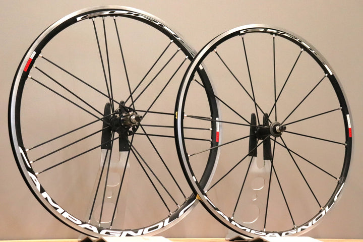 カンパニョーロ CAMPAGNOLO ユーラス EURUS 2WAY-FIT アルミ チューブレス ホイールセット カンパ10S ナローリム 15C 【仙台店】