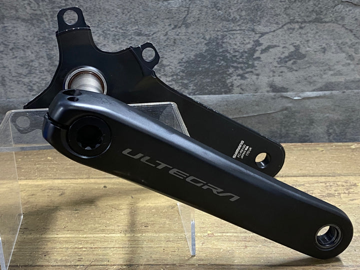 KP632 4iiii PRECISION3+ パワーメーター 片側 シマノ SHIMANO アルテグラ ULTEGRA FC-R8100 クランクアーム 170mm 動作確認済