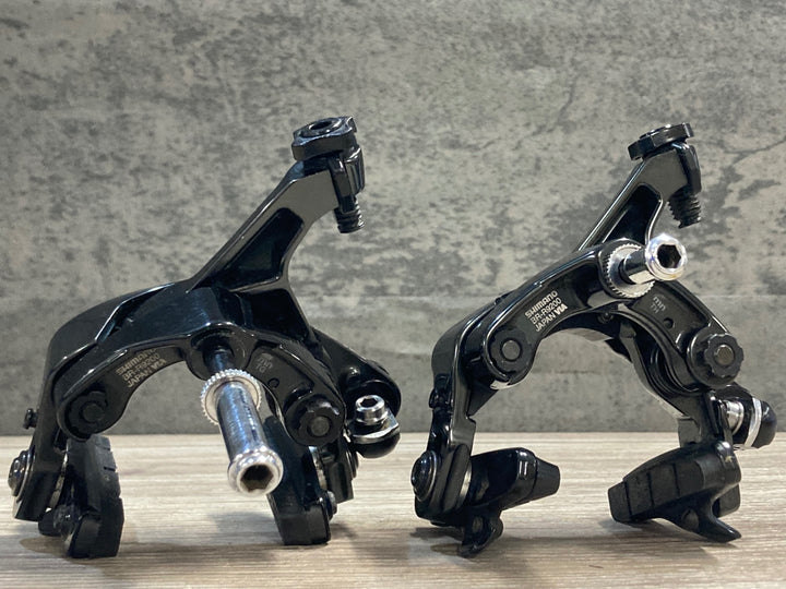 KB156 シマノ SHIMANO デュラエース DURA-ACE BR-R9200 ブレーキキャリパー 前後セット ※ナット破損の為ジャンク