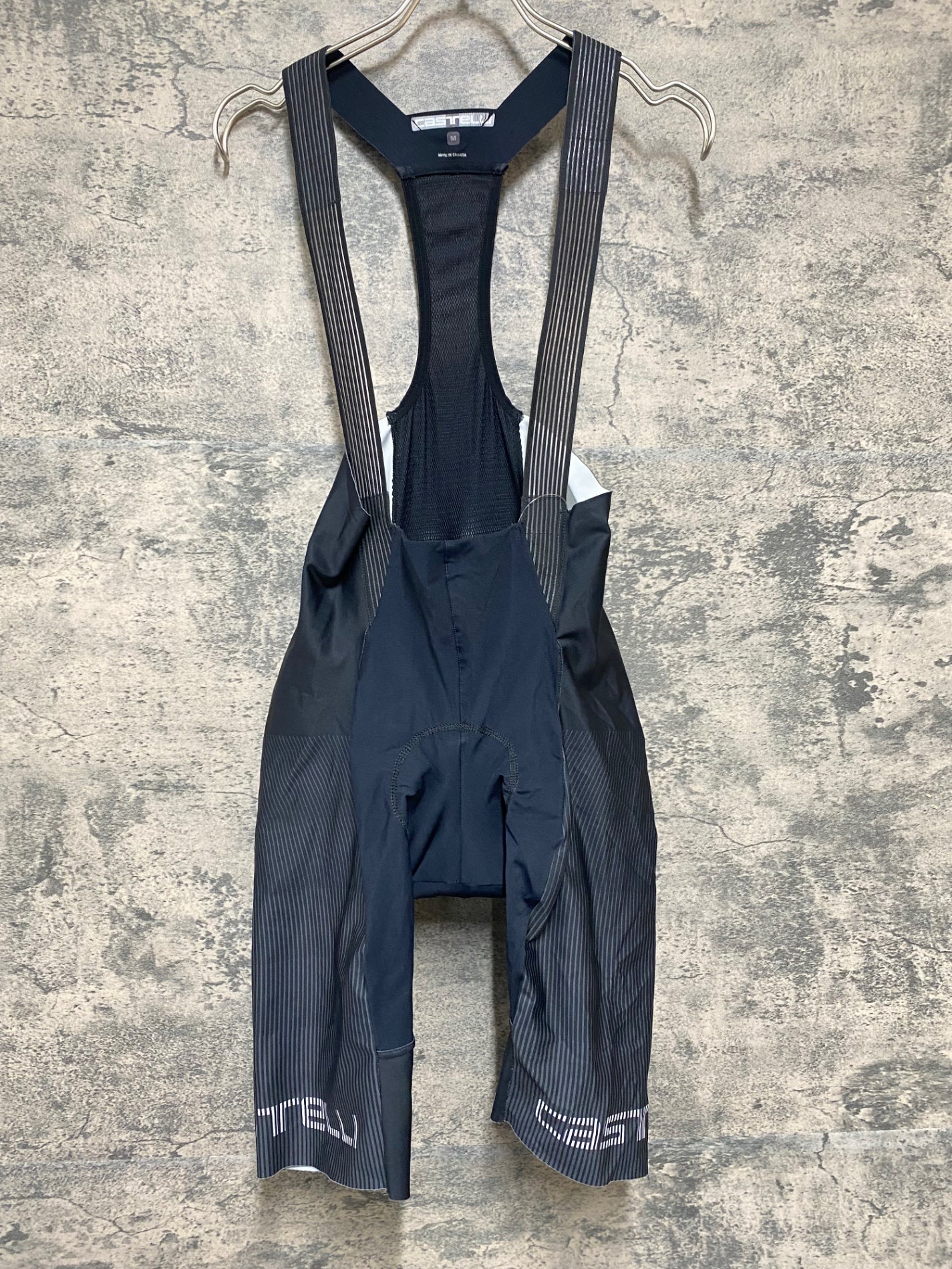 カステリ　Castelli Rosso corsaビブショーツ M ブラック KB686 カステリ CASTELLI ROSSO CORSA ビブショーツ 黒 M ※擦れ – BICI