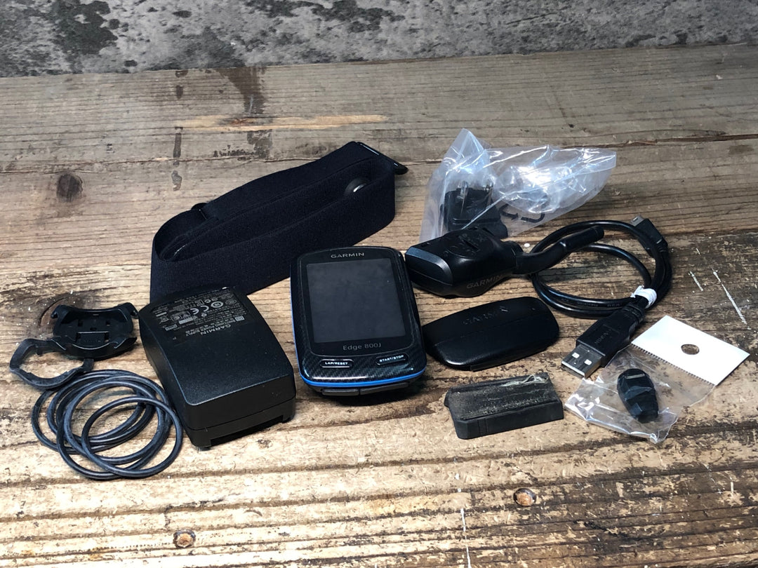 JM995 ガーミン GARMIN EDGE 800J サイクルコンピューター ケイデンススピードセンサー付き 動作確認済み