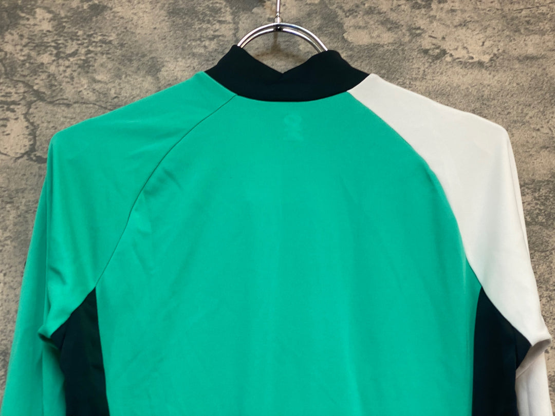KL672 パールイズミ PEARL iZUMi 長袖 サイクルジャージ 緑白 L レディース