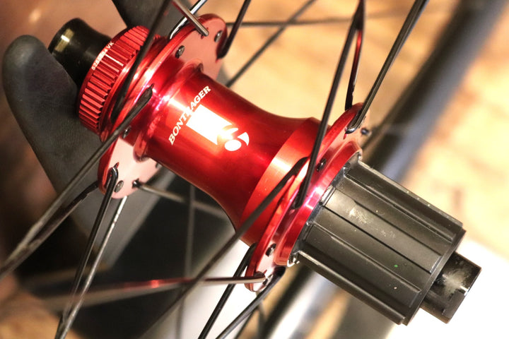 ボントレガー BONTRAGER パラダイム PARADIGM SL DISC アルミ チューブレスレディ ホイールセット シマノ11S/12S 【東京南麻布店】