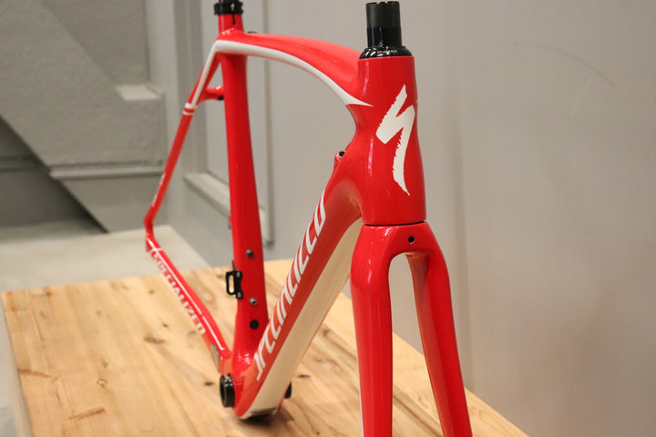 訳アリ スペシャライズド SPECIALIZED ターマック TARMAC SL4 SPORT 2015 54サイズ カーボン ロードバイク フレームセット 【仙台店】