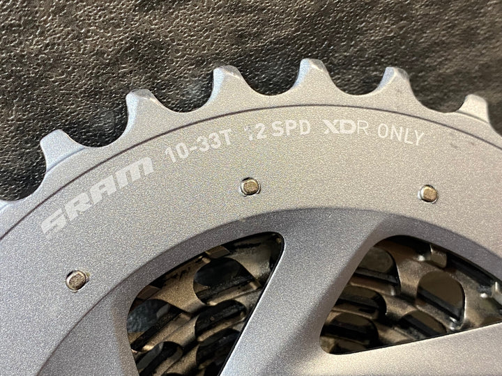 KJ581 スラム SRAM レッド RED CS-XG-1290-D1 スプロケット 10-33T 12S XDR