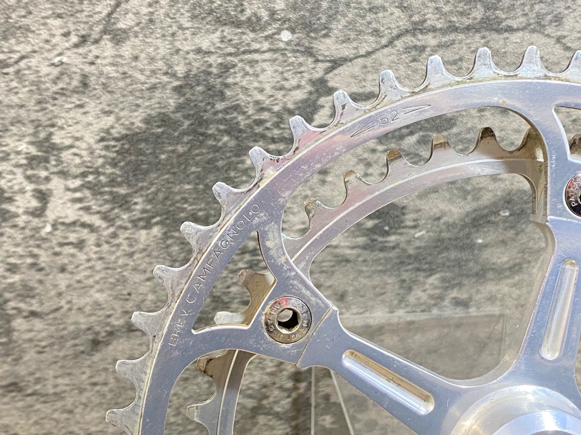 KC907 カンパニョーロ CAMPAGNOLO STRADA SUPER RECORD クランクセット