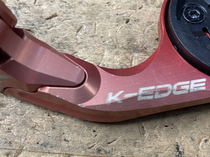 KN810 ケーエッジ K-EDGE サイコンマウント 黒 Φ31.8