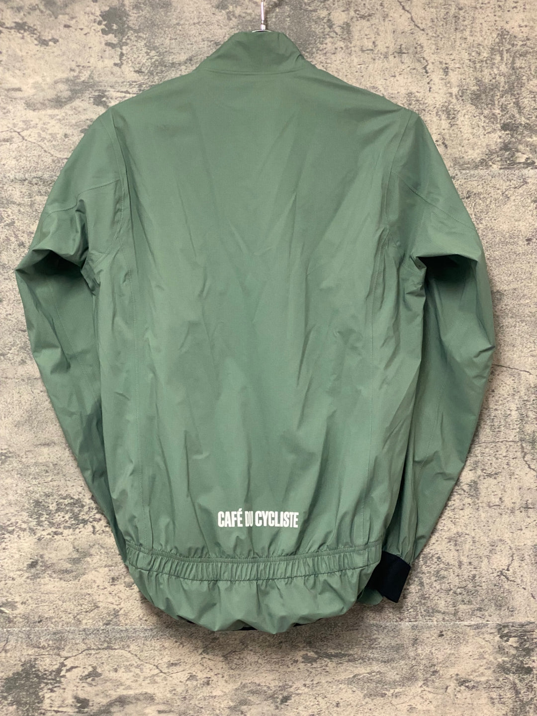 KN750 カフェドシクリステ Cafe du Cycliste SUZETTE 長袖 レインジャケット ターコイズ S