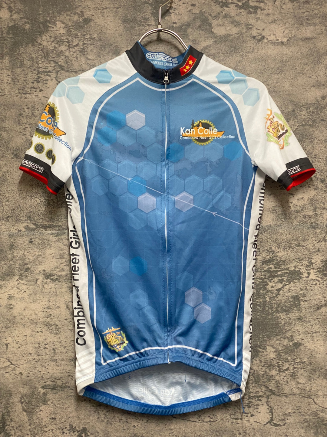 KF555 アミスポーツ AMISPORTS 半袖 サイクルジャージ XS 艦これ 加賀