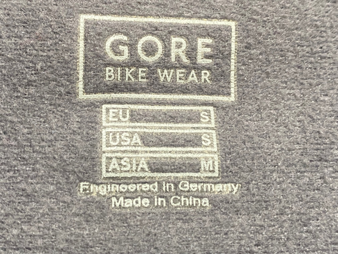 JO043 ゴア GORE BIKE WEAR 長袖 フーディ サイクルジャケット 茶 迷彩 M 裏起毛 GORE WINDSTOPPER