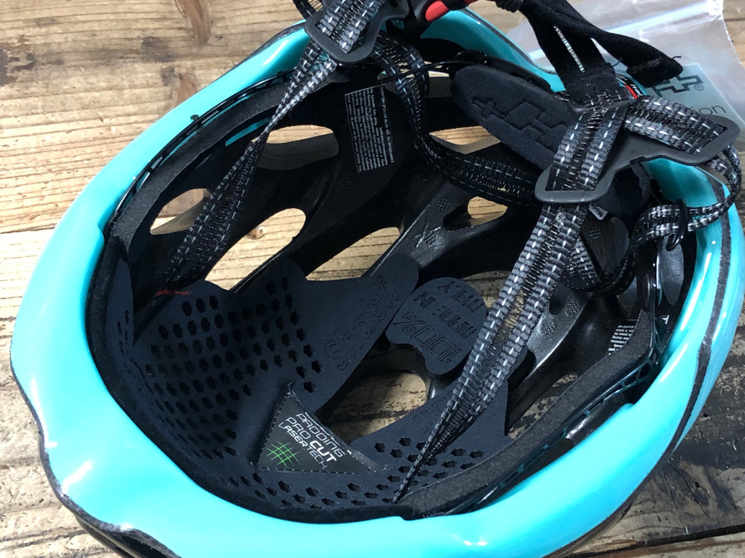 KI513 ビアンキ BIANCHI SH+ SHABLI ヘルメット S/L 55-60cm 2019/08製造 ※使用期限超過のためジャンク