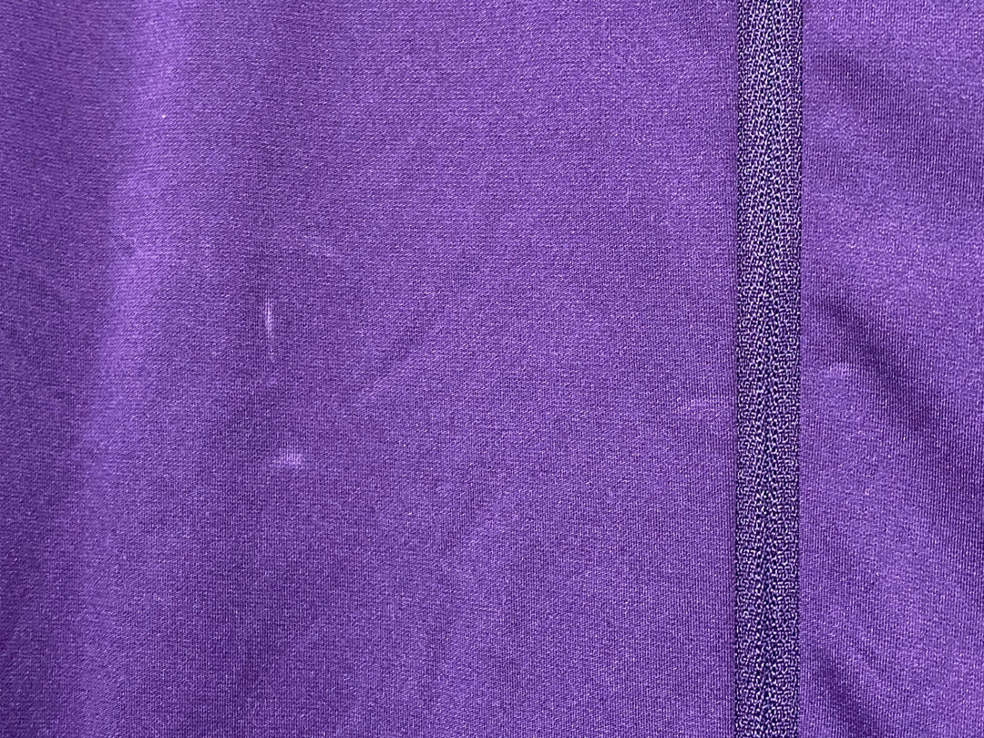 KE391 ラファ Rapha CORE LONG SLEEVE JERSEY 長袖 サイクルジャージ XS 紫 裏起毛 ※生地傷み