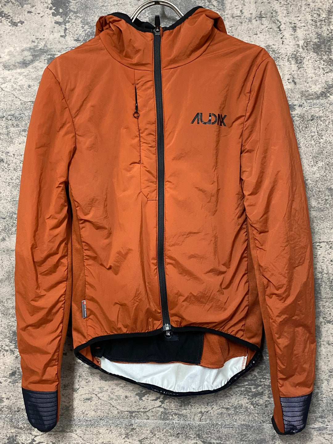 KA842 カフェドシクリステ Cafe du Cycliste AUDAX ZELIE 長袖 サイクルジャケット オレンジ XSサイズ