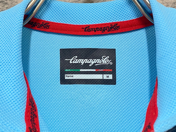 KL633 カンパニョーロ CAMPAGNOLO 半袖 サイクルジャージ 水色 M