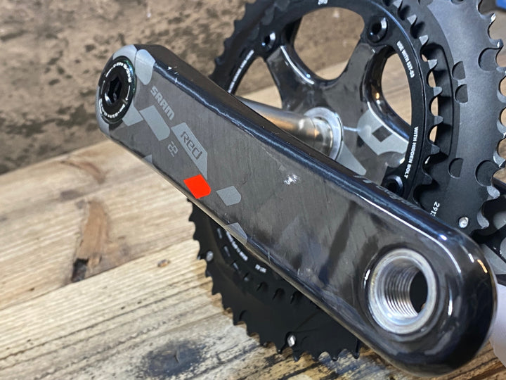 JV824 スラム SRAM Red 22 カーボン クランクセット 170mm 53/39T XGideR BCD130 11s GXP