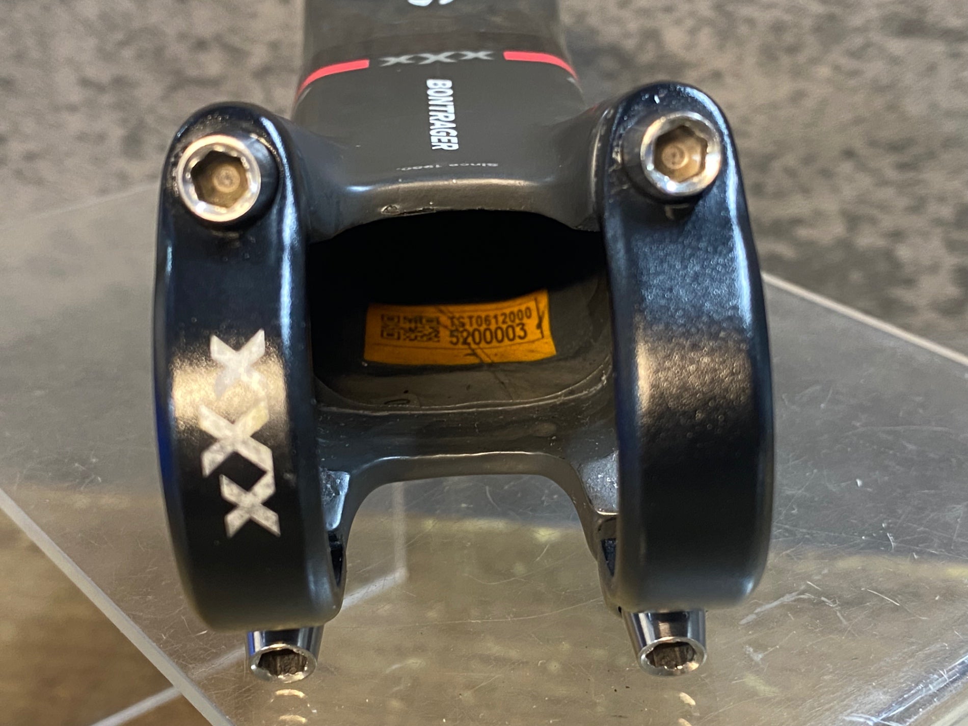 JN846 ボントレガー BONTRAGER XXX BLENDR カーボン ステム OS Φ31.8