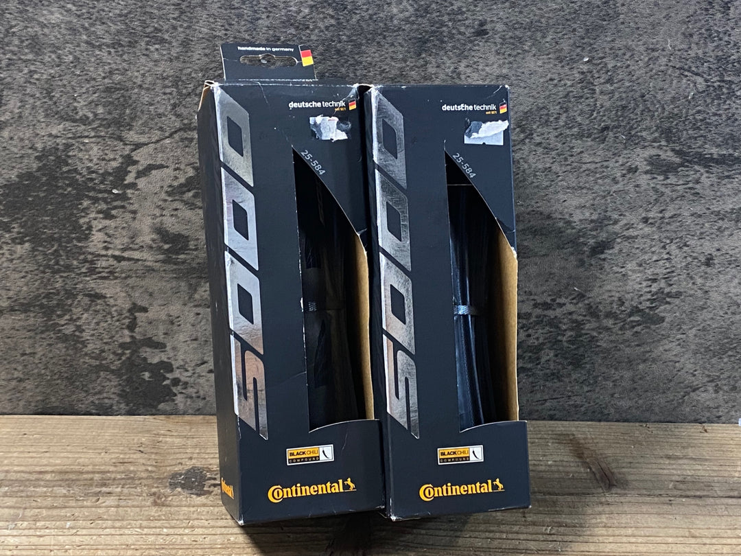 KJ404 コンチネンタル Continental GRAND PRIX 5000 650Bx25 クリンチャータイヤ 2本セット