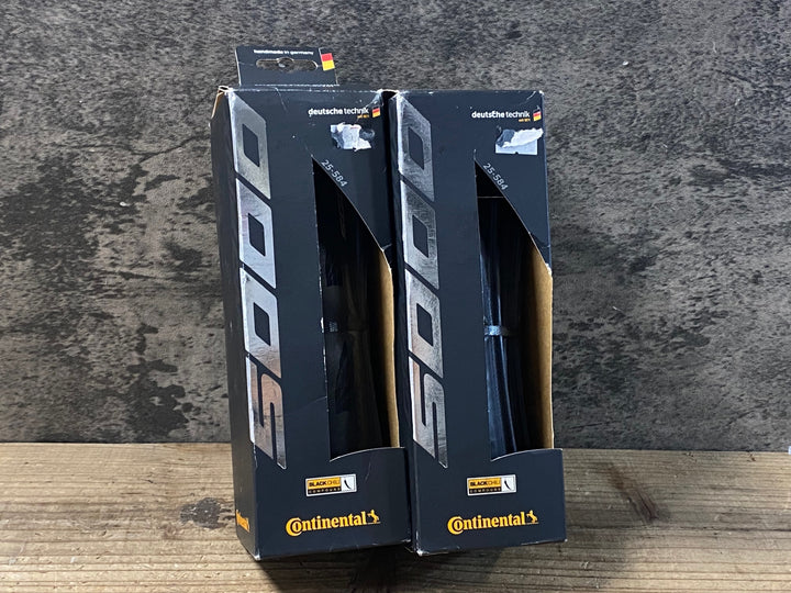 KJ404 コンチネンタル Continental GRAND PRIX 5000 650Bx25 クリンチャータイヤ 2本セット