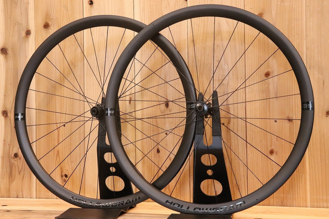 キャノンデール CANNONDALE ホログラム HOLLOWGRAM HG35 DISC カーボン クリンチャー ホイールセット シマノ11S/12S 【芦屋店】