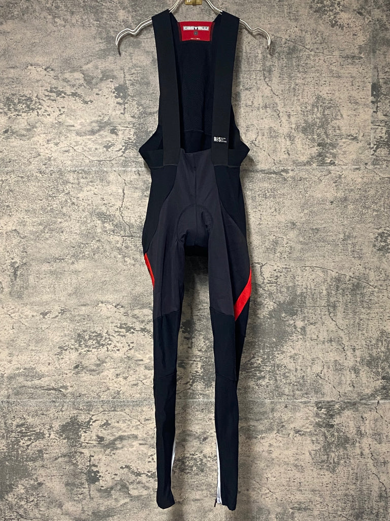 KG694 カステリ CASTELLI SORPASSO ROS BIBTIGHT ビブタイツ 黒 L