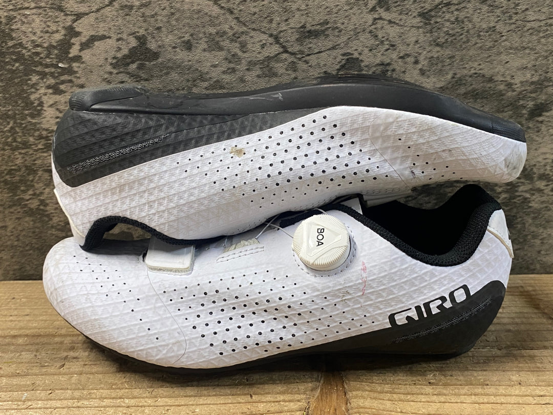 KB673 ジロ GIRO CADET ビンディングシューズ EU40 2穴/3穴両用 白