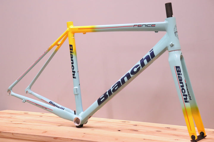 訳アリ ビアンキ BIANCHI フェニーチェ プロ FENICE PRO 2016モデル 55サイズ アルミ スカンジウム ロードバイク フレームセット 【仙台店】