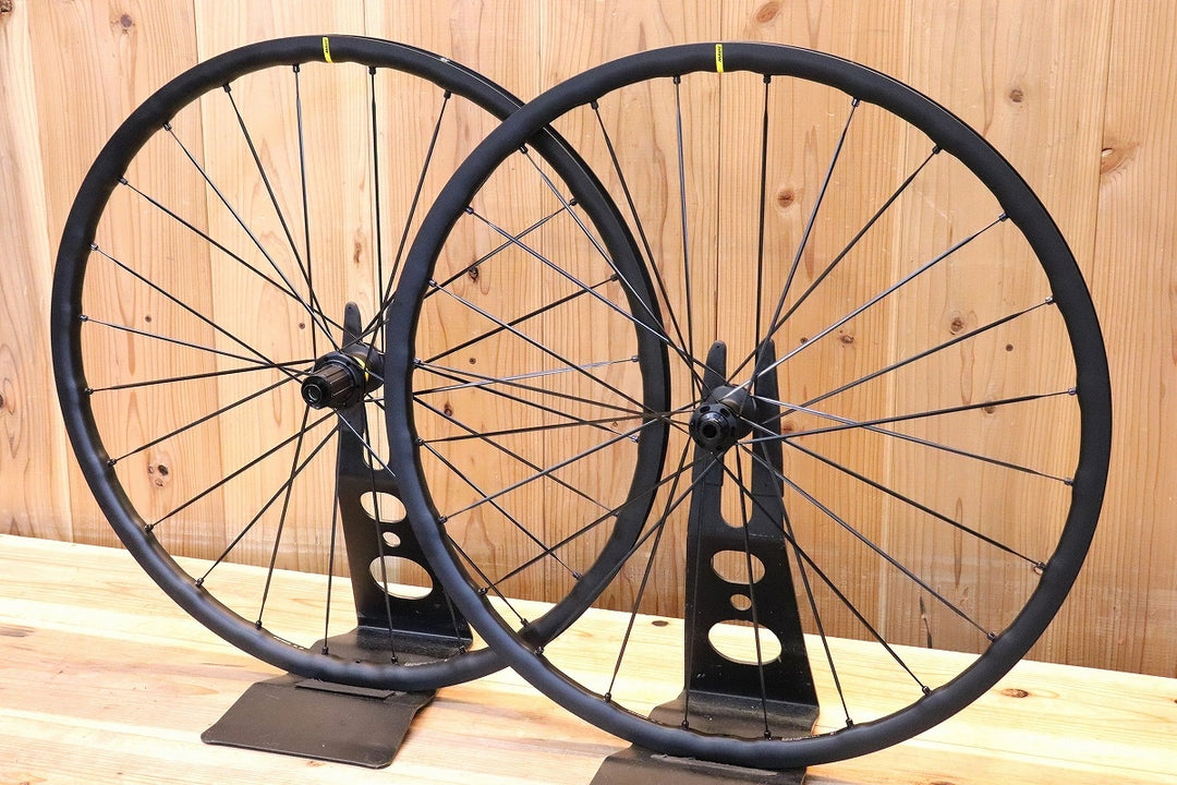 マヴィック MAVIC キシリウム KSYRIUM SL 25 DISC アルミ チューブレスレディ ホイールセット シマノ 11S/12S 【芦屋店】