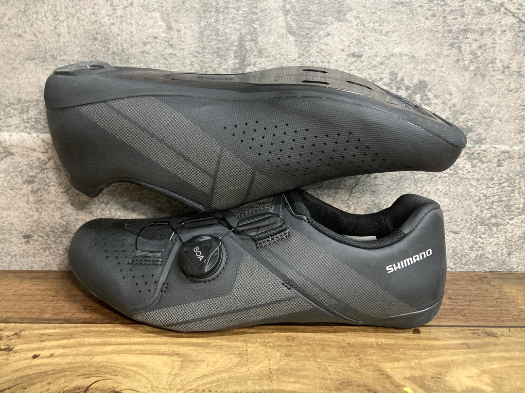 JZ983 シマノ SHIMANO RC3 SH-RC300M ビンディングシューズ 黒 EU43