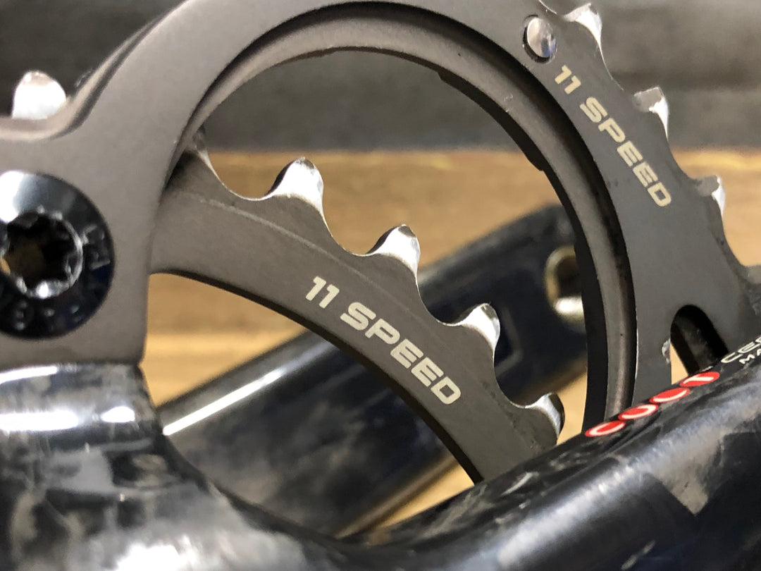 JX537 カンパニョーロ CAMPAGNOLO スーパーレコード SUPER RECORD クランクセット 170mm 50/34T 11S 5アーム