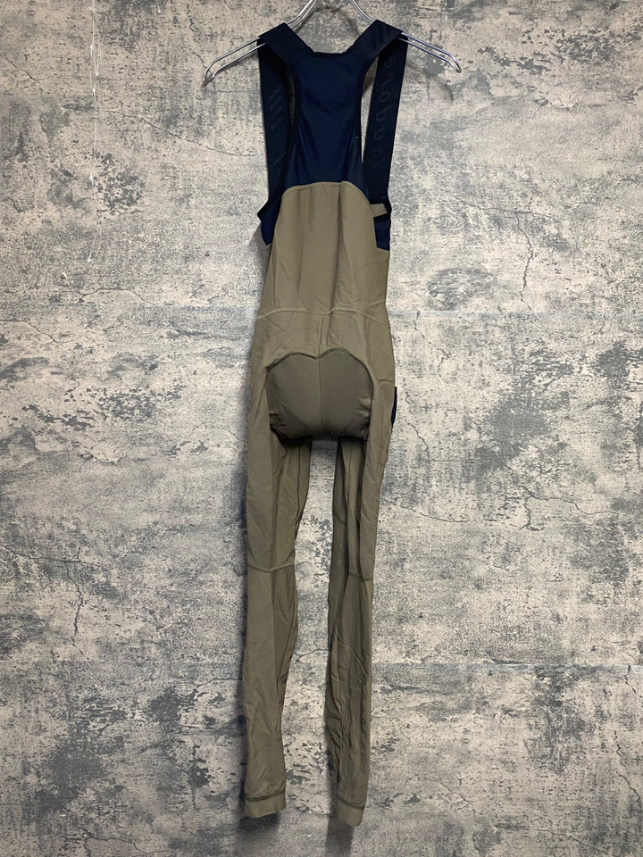 JW758 イザドア Isadore Signature Thermal Tights ビブタイツ 茶 S 裏起毛