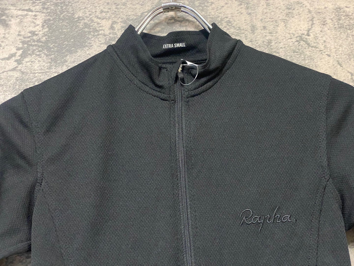 KM911 ラファ Rapha LIGHTWEGHT JERSEY 半袖 サイクルジャージ 黒 XS