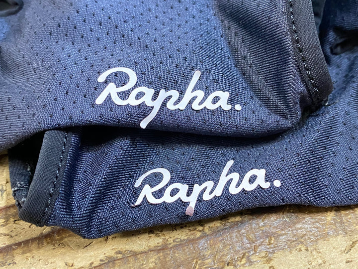 JV068 ラファ Rapha サイクルグローブ XS ネイビー ※ロゴ剥がれ