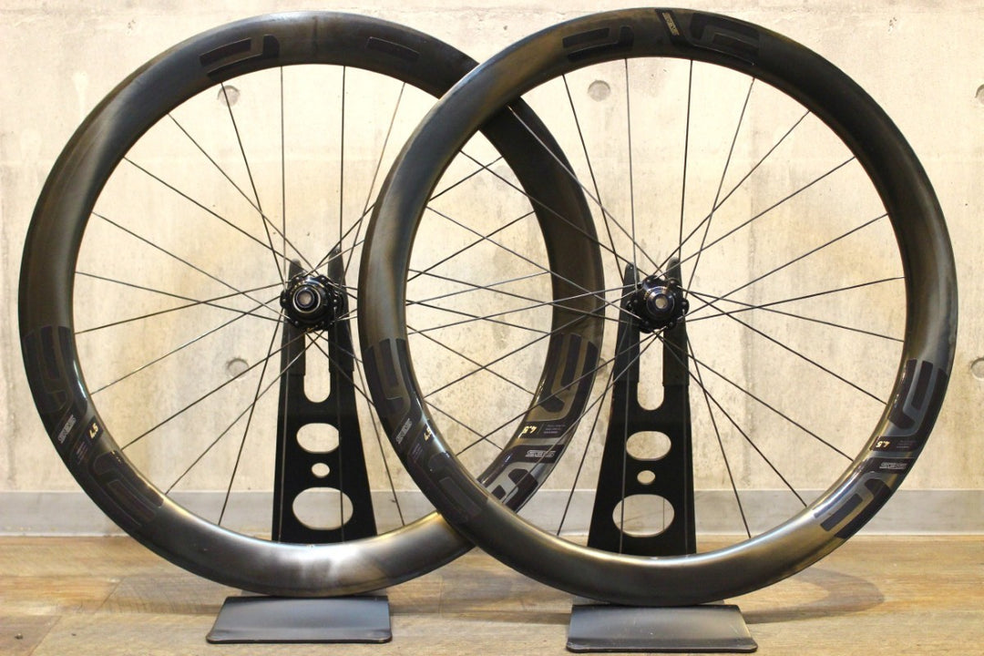 エンヴィ ENVE SES4.5 NEW カーボン チューブレス ディスク ホイールセット シマノ12S/11S 鬼ベアリング 【名古屋店】