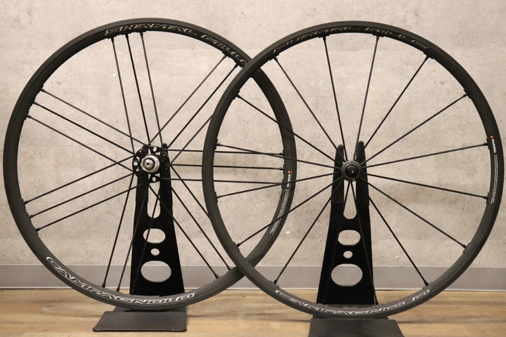 カンパニョーロ CAMPAGNOLO シャマル ミレ SHAMAL MILLE アルミ クリンチャー ホイールセット シマノ11/12S ワイドリム 17C 【さいたま浦和店】