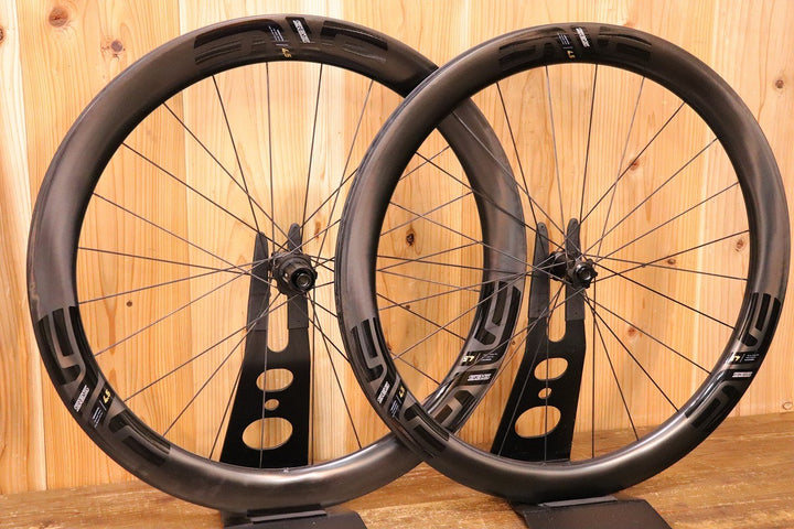 エンヴィ ENVE SES4.5 NEW STRAIGHT SPOKE カーボン チューブレスレディ ホイールセット シマノ11s/12s フックレス 25mm 【芦屋店】