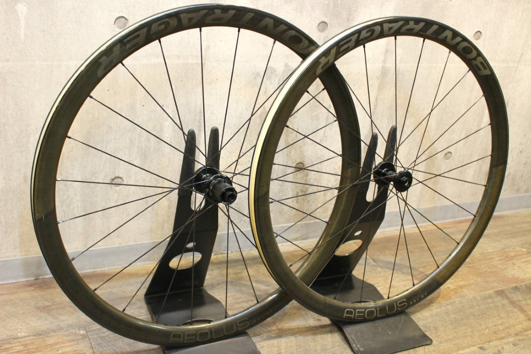 ボントレガー BONTRAGER アイオロス AEOLUS RSL 37 TLR カーボン チューブレス ホイールセット シマノ12S/11S 【名古屋店】