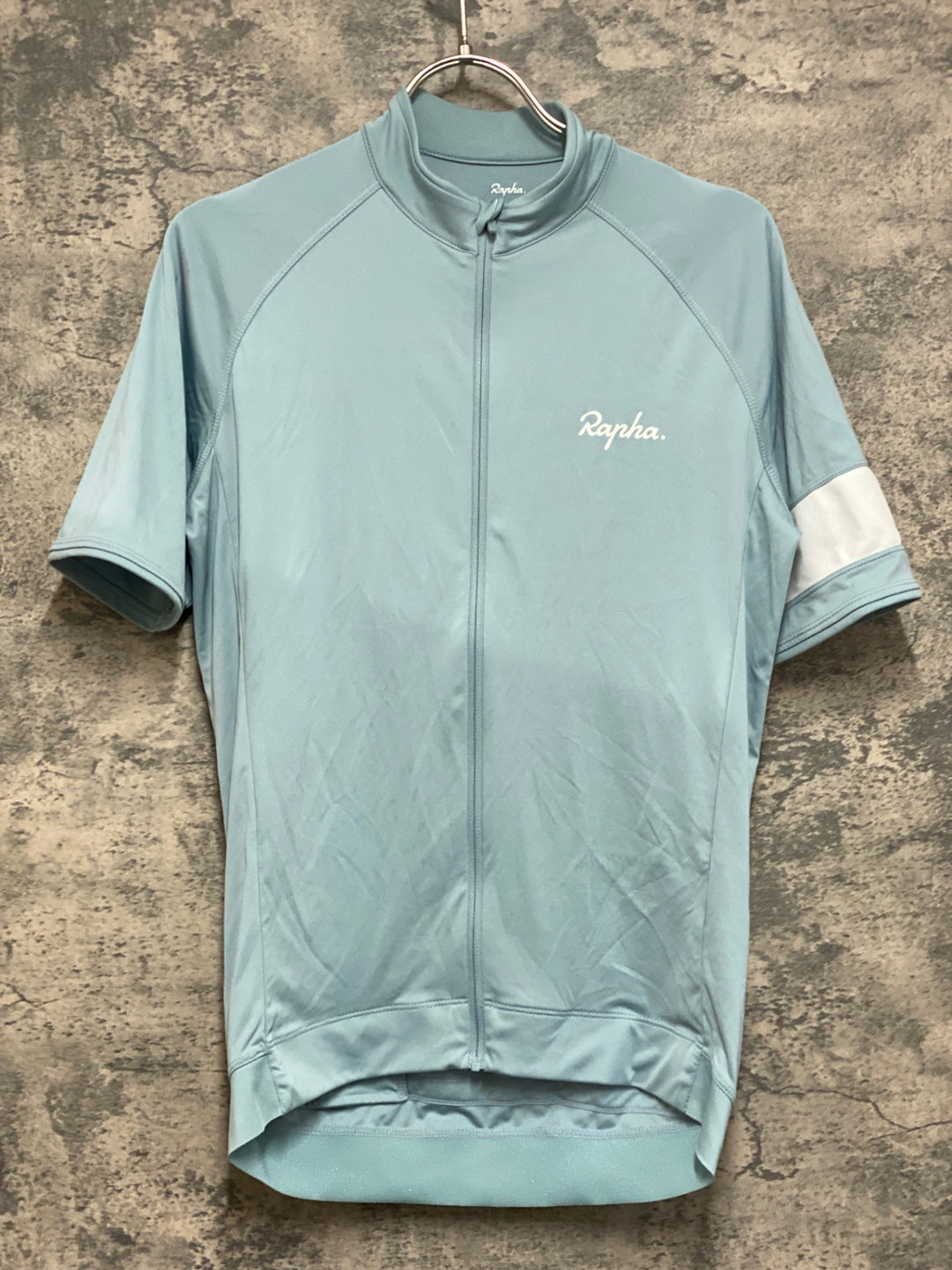 JM636 ラファ Rapha CORE JERSEY 半袖 サイクルジャージ 水色 M