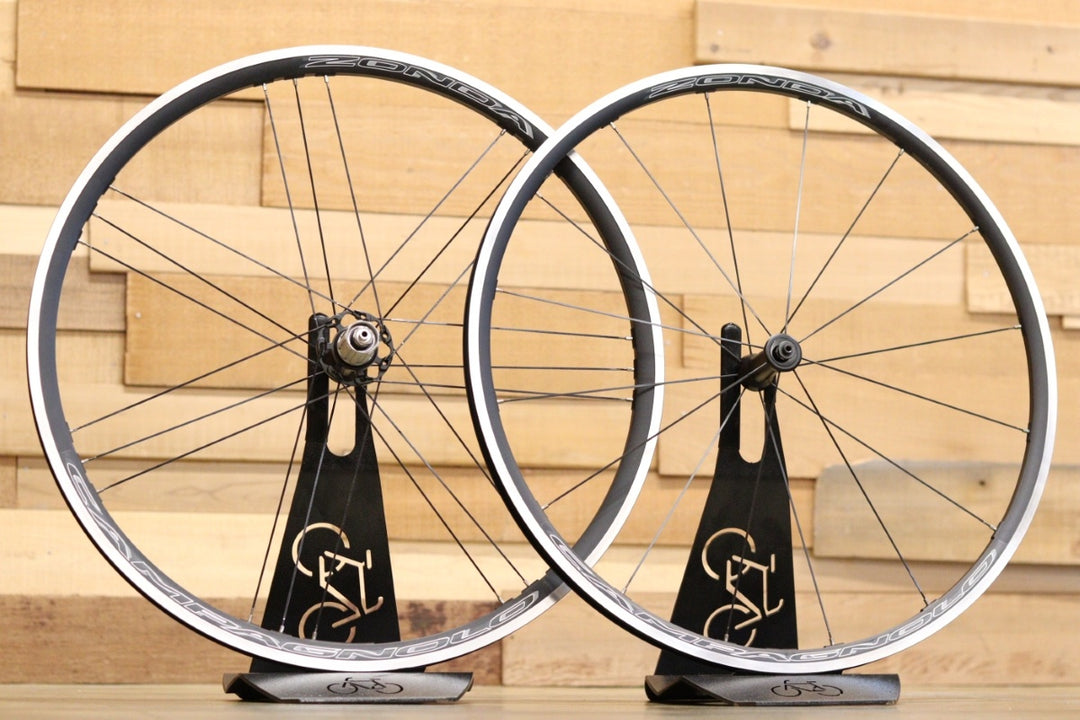 カンパニョーロ Campagnolo ゾンダ ZONDA アルミ クリンチャー ホイールセット シマノ 12/11S 17C 【立川店】