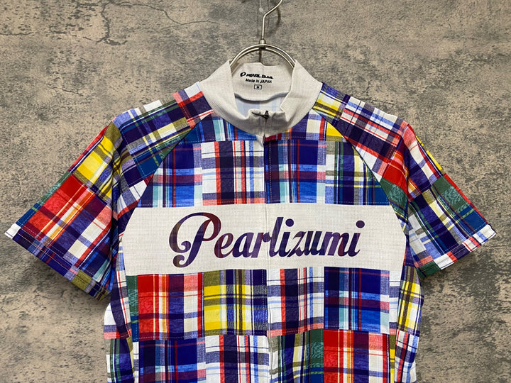 KL676 パールイズミ PEARL iZUMi 半袖 サイクルジャージ レインボー M レディース