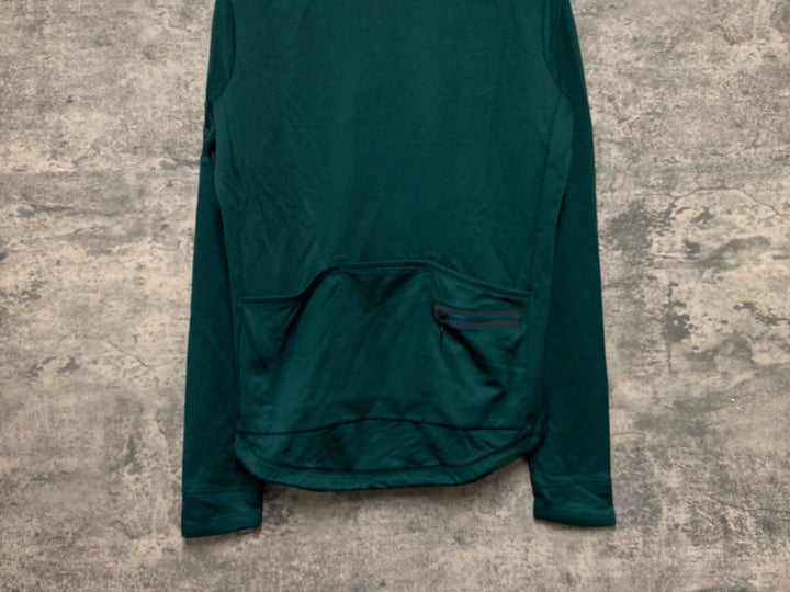 JV411 ラファ Rapha CLASSIC LONG SLEEVE JERSEY Ⅱ 長袖 サイクルジャージ 緑 M