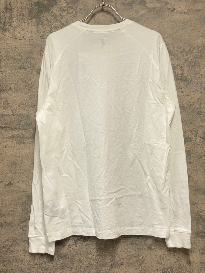 KA619 ラファ Rapha MEN'S LONG SLEEVE COTTON T-SHIRT 長袖 Tシャツ 白 M