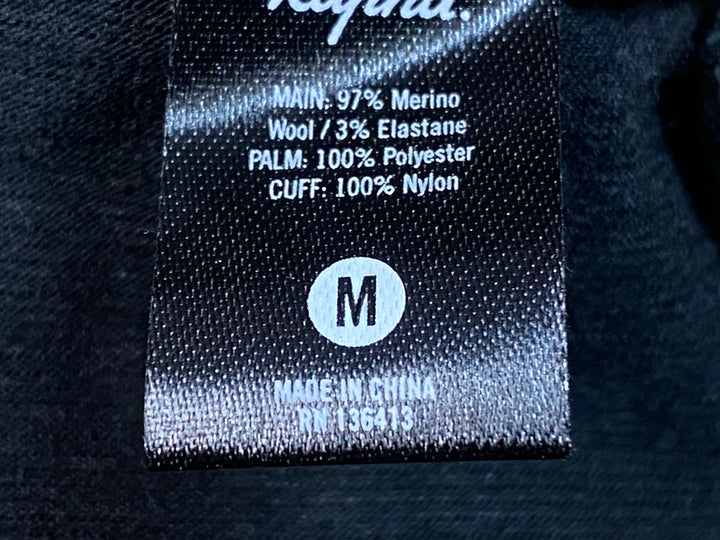 JS857 ラファ Rapha 長指 グローブ 黒 M
