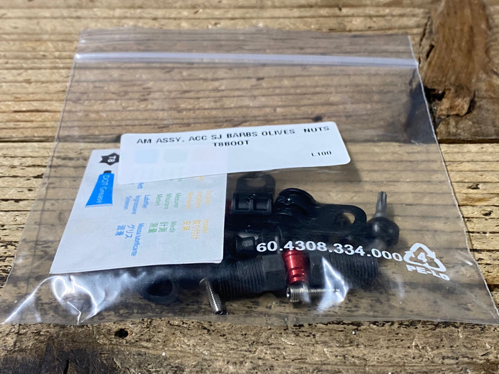 JP254 スラム SRAM AM DB HYD HOSE BLACK BANJO ディスクブレーキホースキット 2000mm
